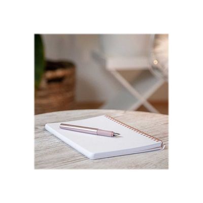 4004675126481-Schneider Ceod Shiny - Stylo plume - pointe moyenne - rose-Angle droit-1