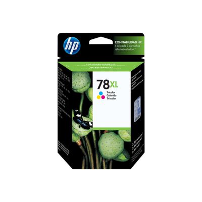 0886111330546-HP 78 - à rendement élevé - couleurs (cyan, magenta, jaune) - originale - cartouche d'encre -Avant-0