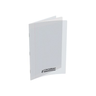3020120022918-Conquérant Classique - Cahier polypro A4 (21x29,7cm) - 96 pages - grands carreaux (Seyes) --Angle droit-0