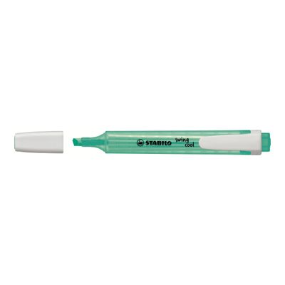 4006381465557-STABILO Swing cool - Surligneur - turquoise-Angle gauche-0
