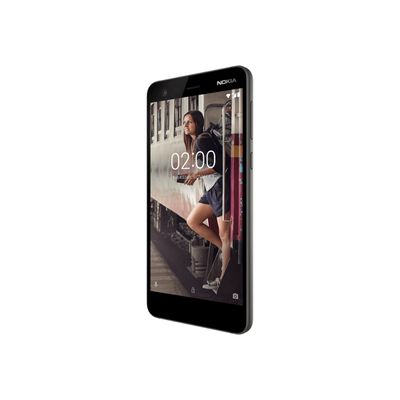 6438409010148-Nokia 2 - Smartphone - 4G - 8 Go - noir-Angle droit-0