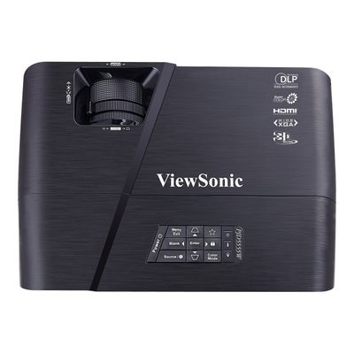 0766907773415-ViewSonic LightStream PJD5555W - projecteur DLP - portable - 3D-Haut-3
