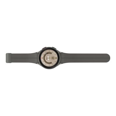 8806094512410-Samsung Galaxy Watch5 Pro - montre connectée - 45mm - 16 Go - gris titane-Avant-1