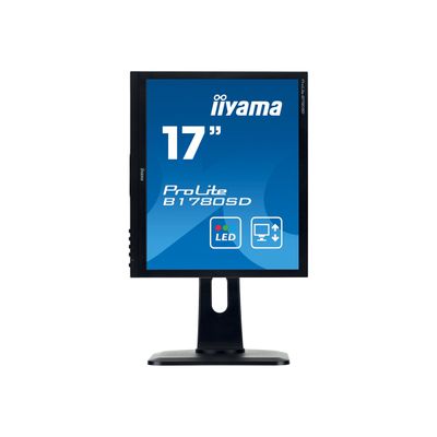 4948570113026-iiyama ProLite B1780SD-1 - écran LED 17" - noir-Avant-0