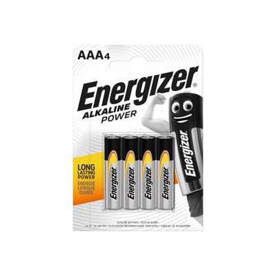 7638900247893-ENERGIZER Power - 4 piles alcalines - AAA LR03-Avant-2