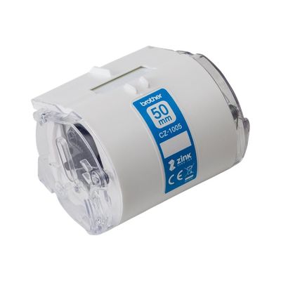 4977766779319-Brother CZ-15 - Ruban d'étiquettes auto-adhésives - 1 rouleau (5 mm x 5 m) - couleurs-Angle gauche-3