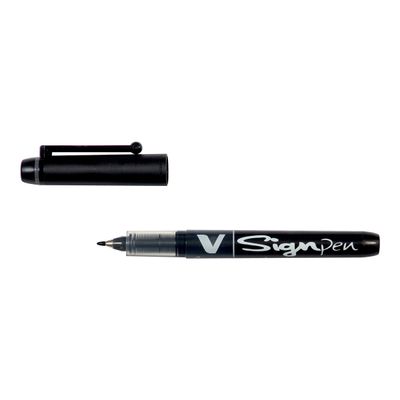 4902505134654-Pilot V Sign Pen - Feutre - pointe moyenne - noir-Angle gauche-0