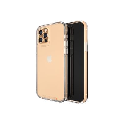 0840056127999-Gear4 Crystal Palace - coque de protection pour iPhone 12, 12 Pro - transparent-Multi-angle-2