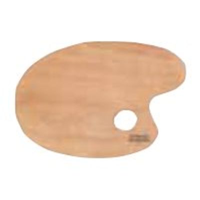 3013648101081-Lefranc Bourgeois - Palette ovale - 18 x 27 cm-Avant-0