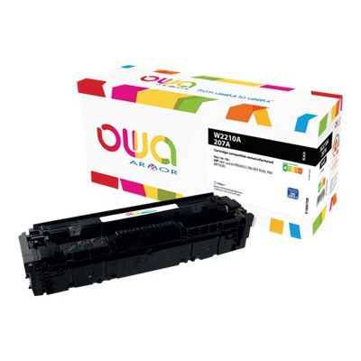 3112539848446-Cartouche laser compatible HP 207A - noir - OWA K18887OW-Angle gauche-0