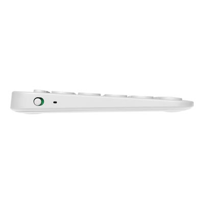 5099206089051-Logitech K380 - clavier minimaliste sans fil - blanc -Haut-5