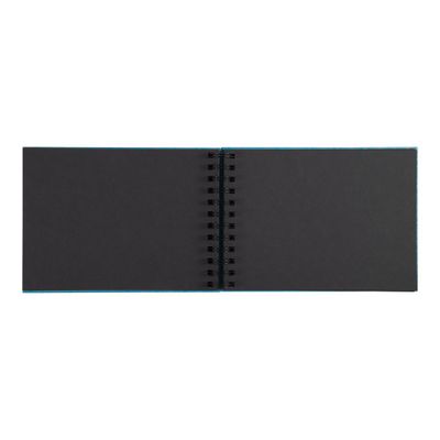 3130630153825-Exacompta Arty - Album photos 23 x 16 cm - bleu-Avant-3