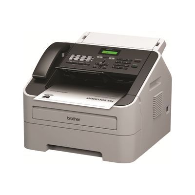 4977766712903-Brother FAX-2845 - Fax laser monochrome avec combiné téléphonique - 20 ppm-Angle droit-1