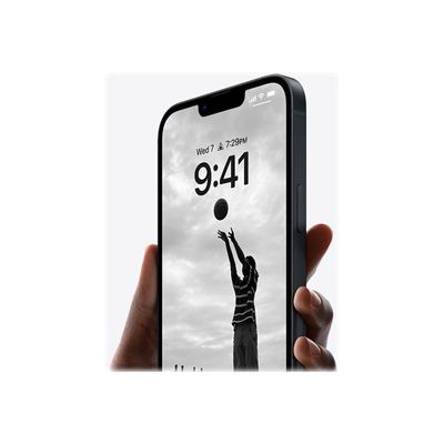 0194253408253-Apple iPhone 14 - Smartphone - 5G - 6/128 Go - noir-Gros plan-7