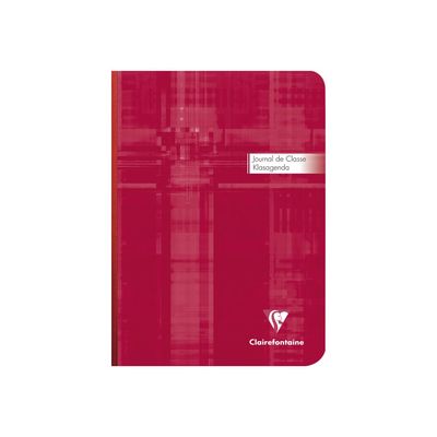 3329680954708-Clairefontaine - class journal - A5 - 120 feuilles-Avant-3