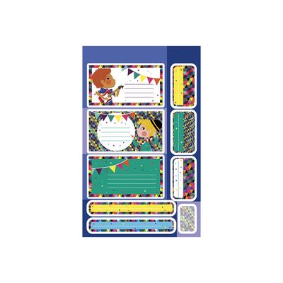 3609510911119-Maildor - 8 feuilles gommettes galerie garçons - -Avant-1
