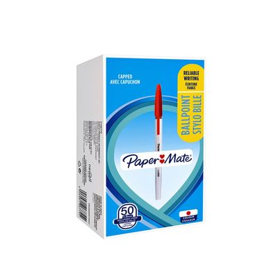 3026981067792-Paper Mate 045 - 50 Stylos à bille - rouge--0
