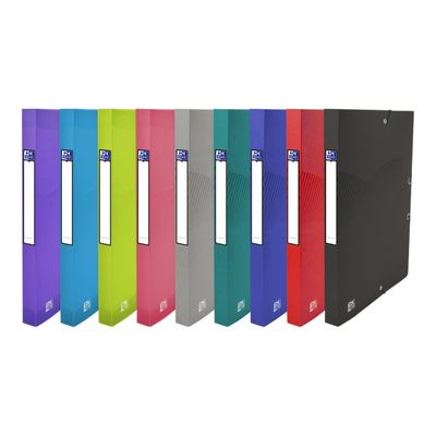 3045050380914-Oxford Osmose - Boîte de classement plastique - dos 25 mm - disponible dans différentes c-Angle gauche-7