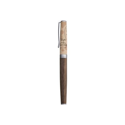 3108722426812-Oberthur Olympe - Roller - noyer-Avant-0