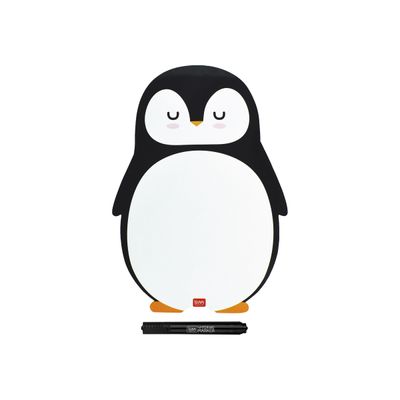 8058093949968-Legami - Tableau blanc magnétique "pingouin"-Avant-0