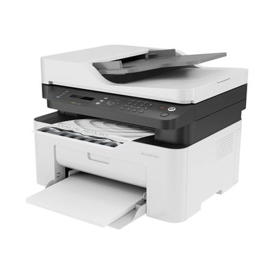 193015506749-HP Laser MFP 137fnw - imprimante multifonction monochrome A4 - USB-Angle droit-1