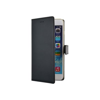 3571211296393-Bigben - Etui Folio universel pour smartphone - Taille L - noir-Angle droit-1