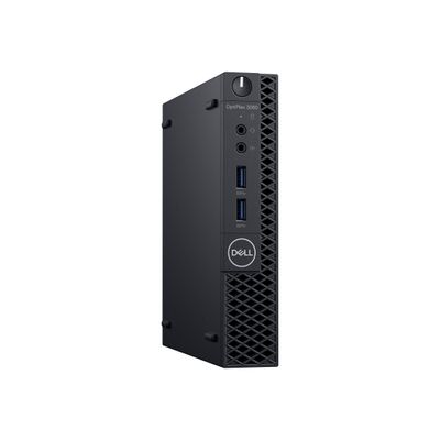 5397184101926-Dell OptiPlex 3060 - micro - Core i3 8100T 3.1 GHz - 4 Go - 128 Go-Angle gauche-2