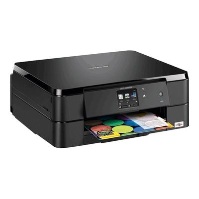 4977766749008-Brother DCP-J562DW - imprimante multifonction - couleur - jet d'encre-Angle gauche-4