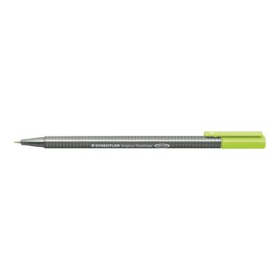 4007817331101-STAEDTLER triplus 334 - Feutre fin - 0.3 mm - vert citron-Angle gauche-0