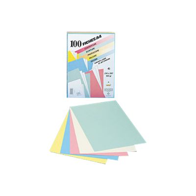 3295190001518-RAINEX - papier uni - 100 feuille(s) - A4 - 160 g/m²-Avant-0