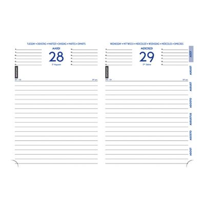 3660942044059-Les Cakes de Bertrand Agenda 1 jour par page Exacompta -Avant-2