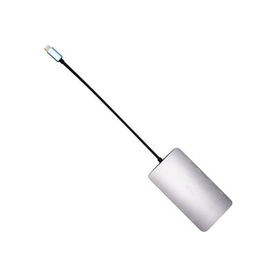8595611705441-i-Tec USB-C Metal Nano Dock - Station d'accueil - USB-C / Thunderbolt 3 - VGA, HDMI - GigE --Angle droit-1