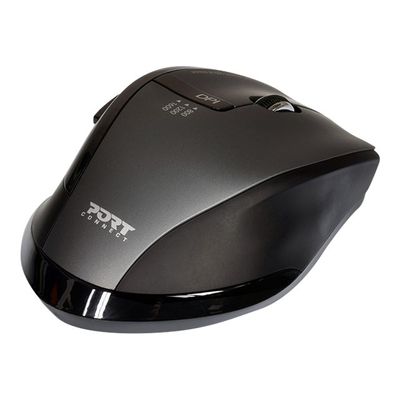 3567049009014-PORT Connect - ensemble clavier et souris sans fil silencieux- AZERTY -Angle droit-4