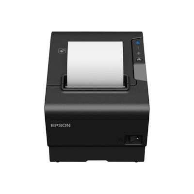 8715946622026-Epson TM T88VI - imprimante tickets - Noir et blanc - thermique direct - USB, Ethernet - noir-Avant-0