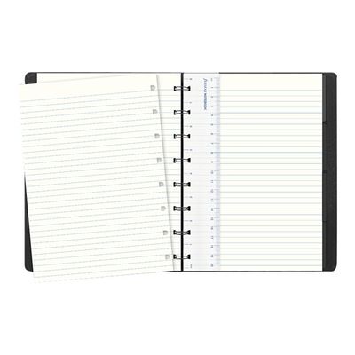 5015142263256-Filofax Saffiano - Carnet de notes à spirale A5 - or rose métallisé-Avant-3