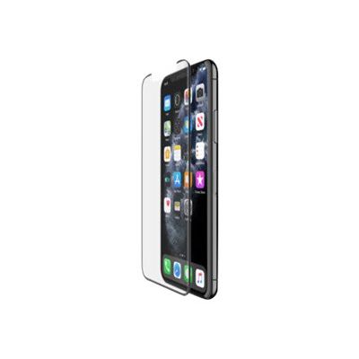 0745883784837-Belkin TemperedCurve - protection d'écran - verre trempé pour iPhone 11 Pro, X, XS-Angle droit-0