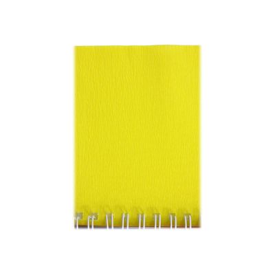 3065501036153-Clairefontaine Premium - Papier crépon - Rouleau 50 cm x 2,5 m - 40 g/m² - jaune citron-Gros plan-2