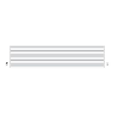 3130630636137-Exacompta - Papier listing zoné vert/bistre/bleu - 1000 feuilles 380 mm x 11" - bandes Caroll non-Avant-2