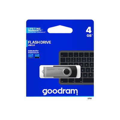 5908267935279-GOODRAM UTS2 - clé USB - 4 Go - USB 2.0-Avant-3