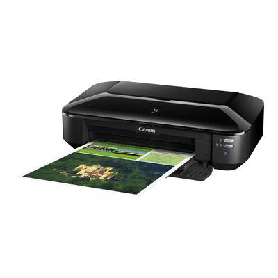 4960999991214-Canon PIXMA iX6850 - Imprimante jet d'encre couleur A3 - USB 2.0, LAN, Wi-Fi(n)-Angle droit-1