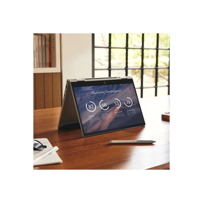 0195908215592-HP EliteBook x360 830 G8 Notebook - Pc portable 13.3" - Core i5 1135G7 - 8 Go RAM - 256 Go-Angle gauche-11