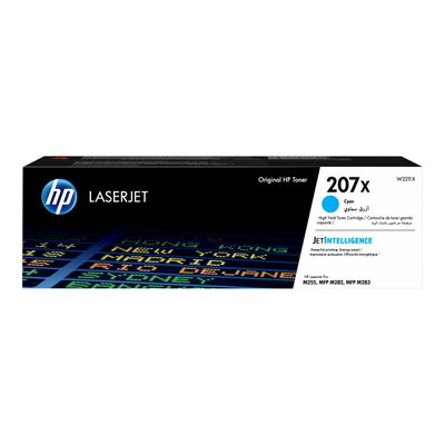 0193905265183-HP 207X - cyan - cartouche laser d'origine-Avant-0