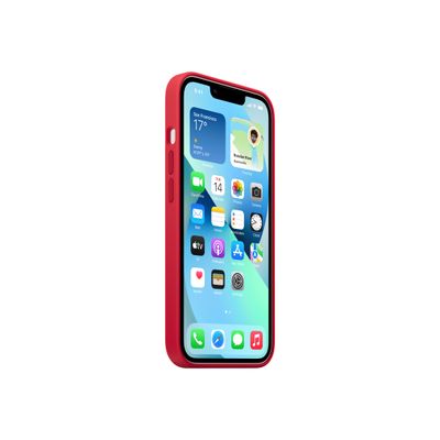 0194252780954-Apple - coque de protection avec MagSafe pour iPhone 13 - rouge-Angle gauche-0