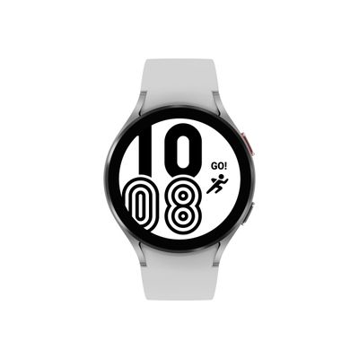 8806092582859-Samsung Galaxy Watch4 - montre connectée - 44mm - 16 Go - argent-Avant-1
