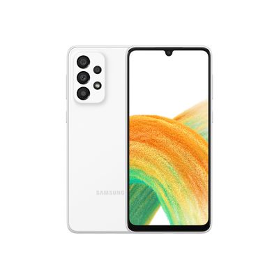 8806094067491-Samsung Galaxy A33 - Smartphone - 5G - 6/128 Go - blanc-Avant-1