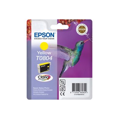 8715946330037-Epson T0804 Colibri - jaune - cartouche d'encre originale-Avant-3