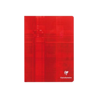 0400000637426-Clairefontaine - Cahier 17 x 22 cm - 96 pages - petits carreaux (5x5 mm) - disponible dans différ-Avant-0
