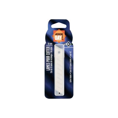 3701254700117-WONDAY - Etui de 10 lames - pour cutter rétractable - 18 mm-Avant-0