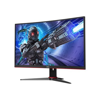 4038986187381-AOC Gaming C27G2ZE/BK - G2 Series - écran LED 27" - incurvé - Full HD (1080p) -Angle droit-4