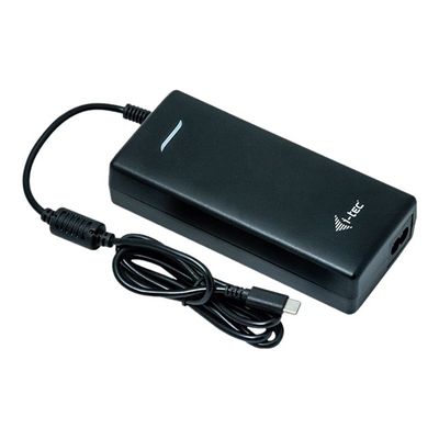 8595611703874-i-Tec - Station d'accueil - USB-C / Thunderbolt 3 - VGA, HDMI, DP - GigE - avec chargeur universel i--Angle gauche-2